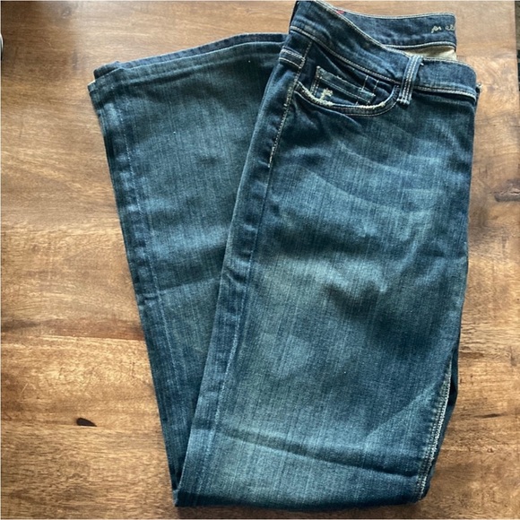 NWOT 7 for all mankind high waist bootcut jeans size 30 dark wash - Picture 2 of 4